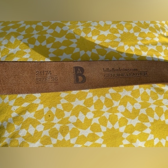 Bill Adler Design — Vintage Utility Leather Belt - Picture 5 of 5